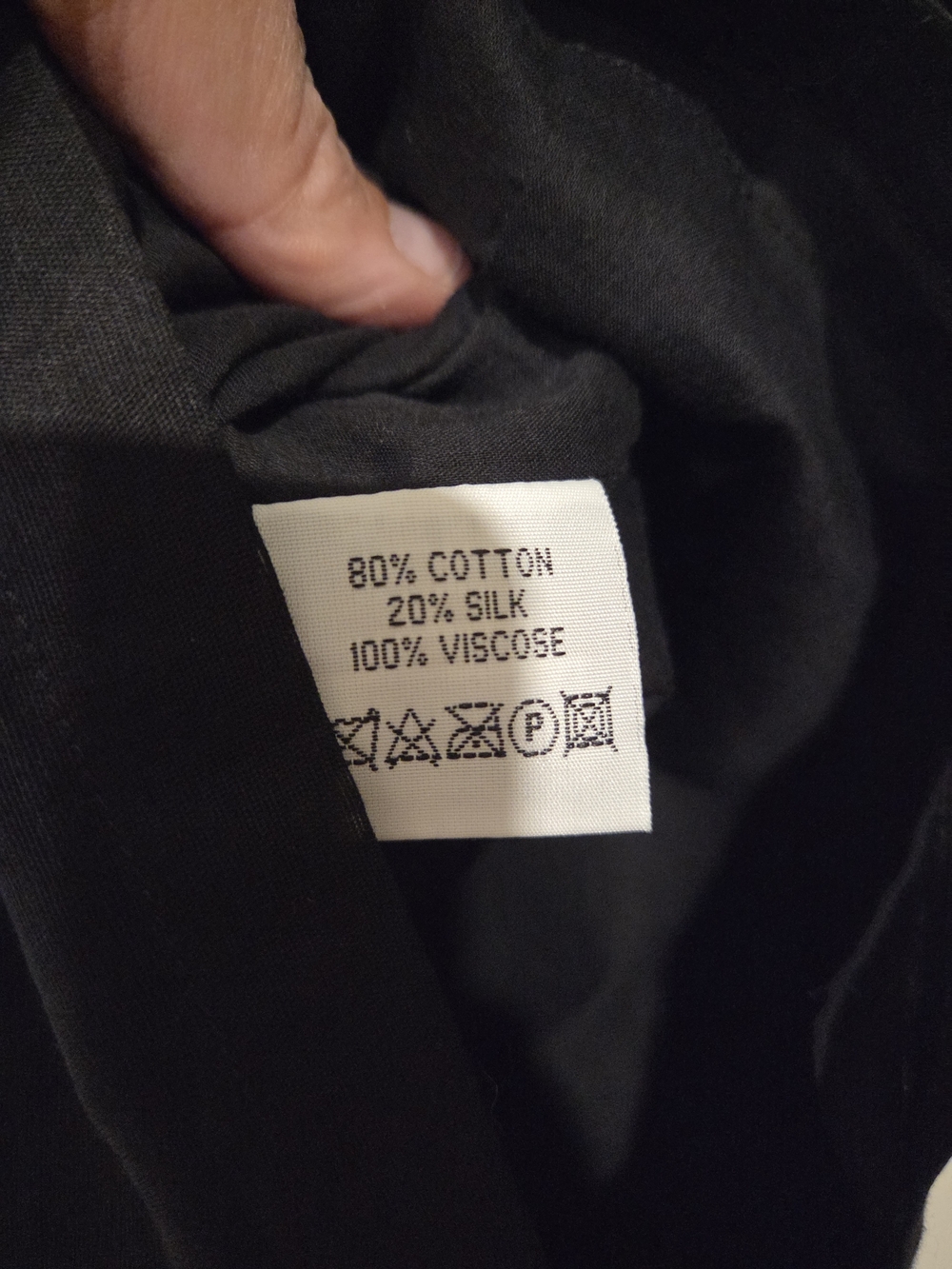 Reiss Aries Black Cotton Silk Rosette Dress UK 10 - Picture 6 of 7